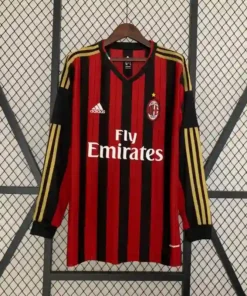 AC Milan Home 2013-14 Full Sleeves Retro Jersey