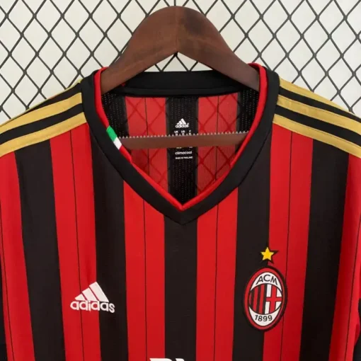 AC Milan Home 2013-14 Full Sleeves Retro Jersey