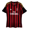 AC Milan Home 2013-14 Half Sleeve Retro Jersey