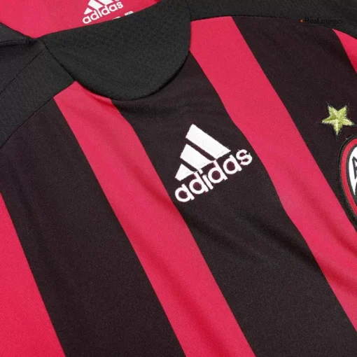 Ac Milan Home 2006-07 Half sleeves Retro Jersey