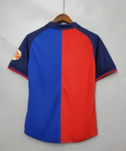 Barcelona 100th Anniversary Home Half Sleeve Retro Jersey