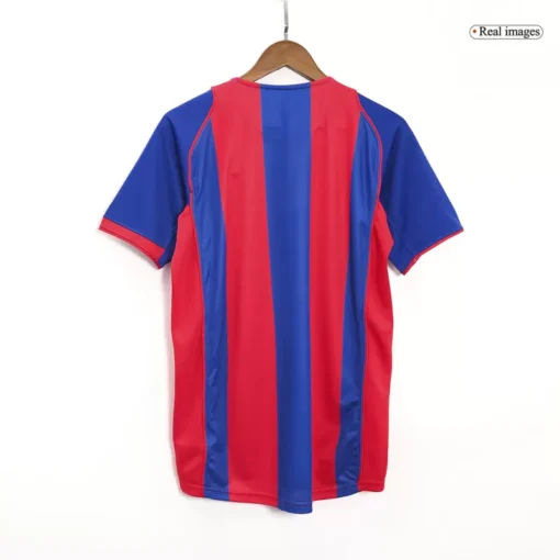 Barcelona Home 2004-05 Half sleeves Retro Jersey