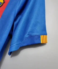 Barcelona Home 2006-07 Half Sleeve Retro Jersey