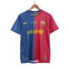 Barcelona Home 2008-09 Half sleeves Retro Jersey