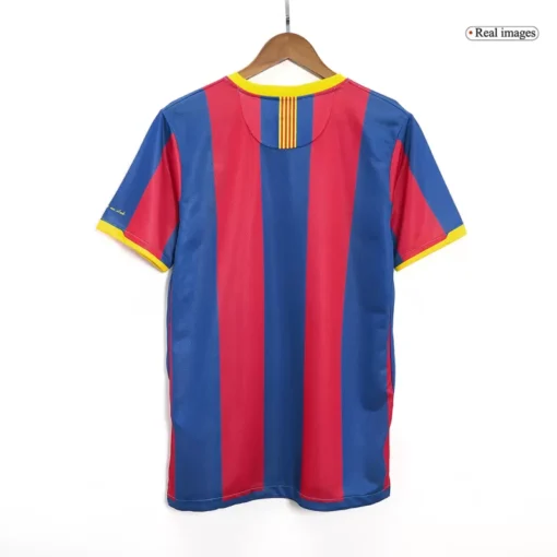 Barcelona Home 2010-11 Half sleeves Retro Jersey