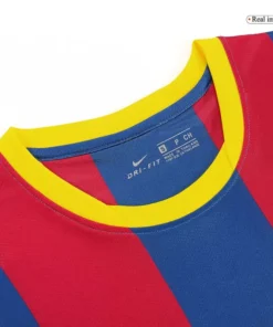 Barcelona Home 2010-11 Half sleeves Retro Jersey