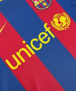 Barcelona Home 2010-11 Half sleeves Retro Jersey