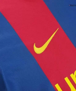 Barcelona Home 2010-11 Half sleeves Retro Jersey