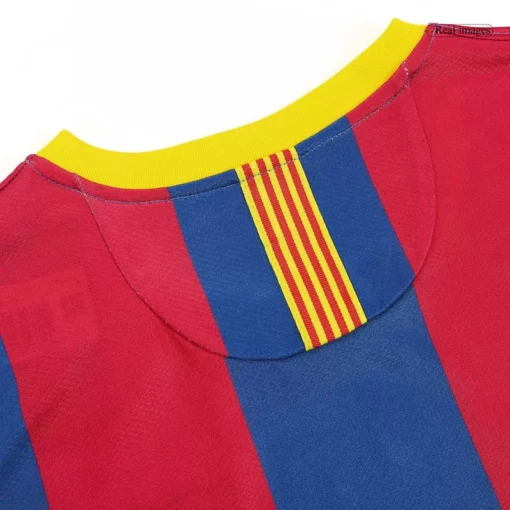 Barcelona Home 2010-11 Half sleeves Retro Jersey