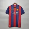 Barcelona Home 2014-15 Half Sleeve Retro Jersey