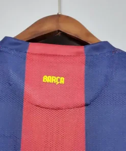 Barcelona Home 2014-15 Half Sleeve Retro Jersey