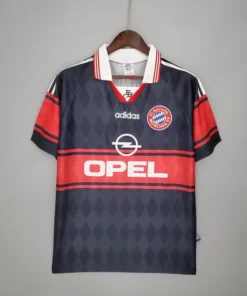 Bayern Munich Home 1997-98 Half Sleeve Retro Jersey