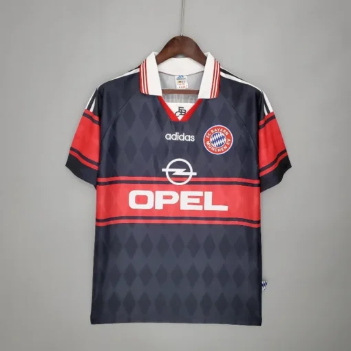 Bayern Munich Home 1997-98 Half Sleeve Retro Jersey