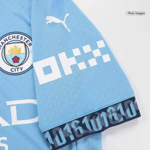 Buy Manchester City Home 2024-25 Player Version Jersey