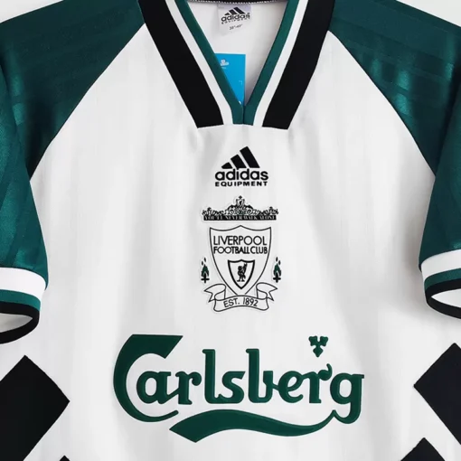 Liverpool Away 1993-95 Half Sleeve Retro Jersey