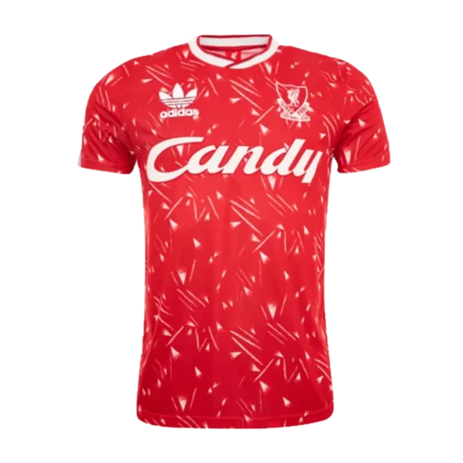 Liverpool Home 1989-91 Half Sleeve Retro Jersey