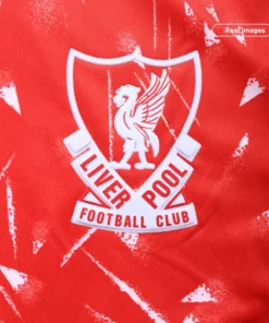 Liverpool Home 1989-91 Half Sleeve Retro Jersey