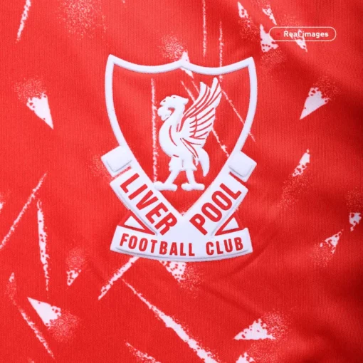 Liverpool Home 1989-91 Half Sleeve Retro Jersey