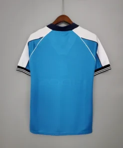 Manchester City Home 1999-2001 Half Sleeve Retro Jersey