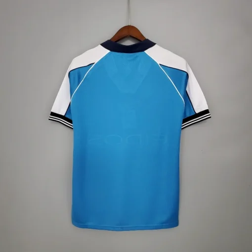 Manchester City Home 1999-2001 Half Sleeve Retro Jersey