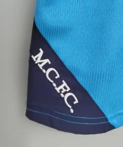 Manchester City Home 1999-2001 Half Sleeve Retro Jersey