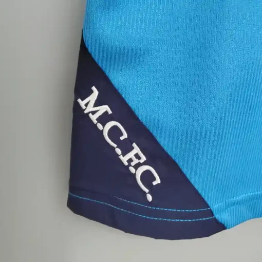 Manchester City Home 1999-2001 Half Sleeve Retro Jersey