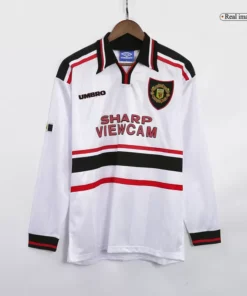 Manchester United Away 1998-99 Full Sleeve Retro Jersey