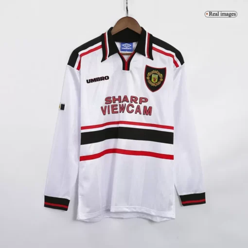 Manchester United Away 1998-99 Full Sleeve Retro Jersey