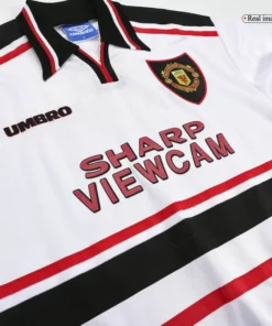 Manchester United Away 1998-99 Full Sleeve Retro Jersey