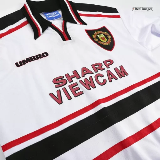 Manchester United Away 1998-99 Full Sleeve Retro Jersey