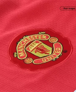 Manchester United Home 2007-08 Half Sleeve Retro Jersey