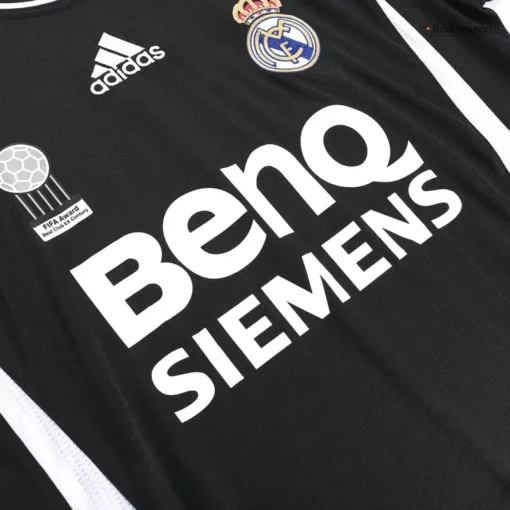 Real Madrid Away 2006-07 Half Sleeve Retro Jersey