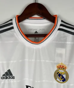 Real Madrid Home 2013-14 Full Sleeve Retro Jersey Customizable