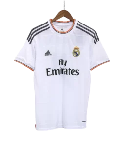 Real Madrid Home 2013-14 Half Sleeve Retro Jersey