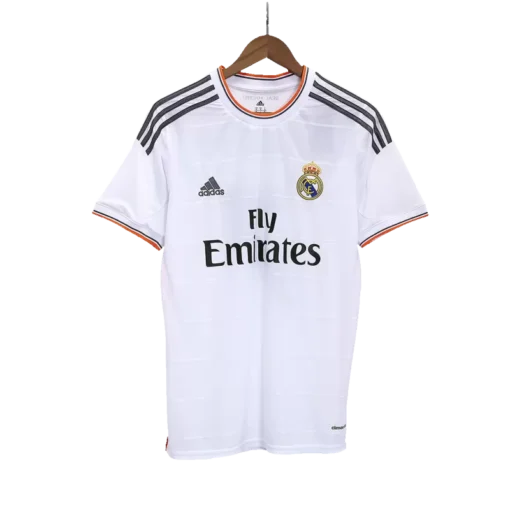 Real Madrid Home 2013-14 Half Sleeve Retro Jersey