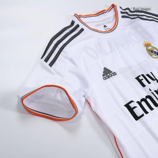 Real Madrid Home 2013-14 Half Sleeve Retro Jersey