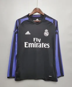 Real Madrid Second Away 2016-17 Full Sleeve Retro Jersey