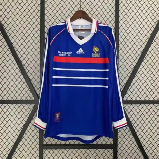 France-home-1998-Full-sleeves-retro-jersey