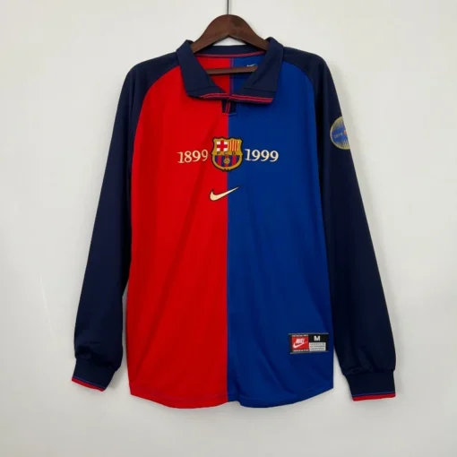 Barcelona-home-1999-100th-Anniversary-Retro-jersey